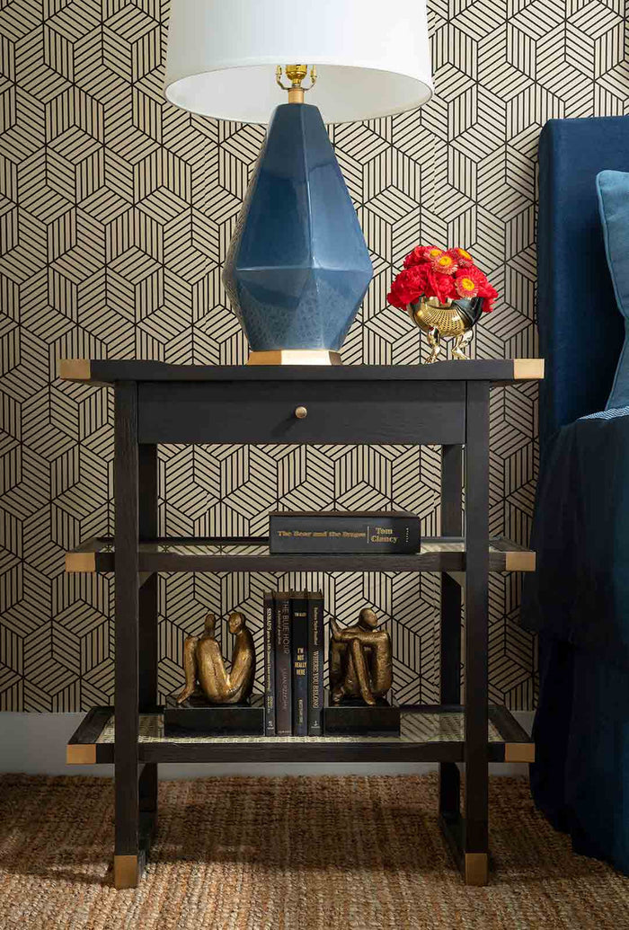 Pegasus 28" Espresso Nightstand/End Table
