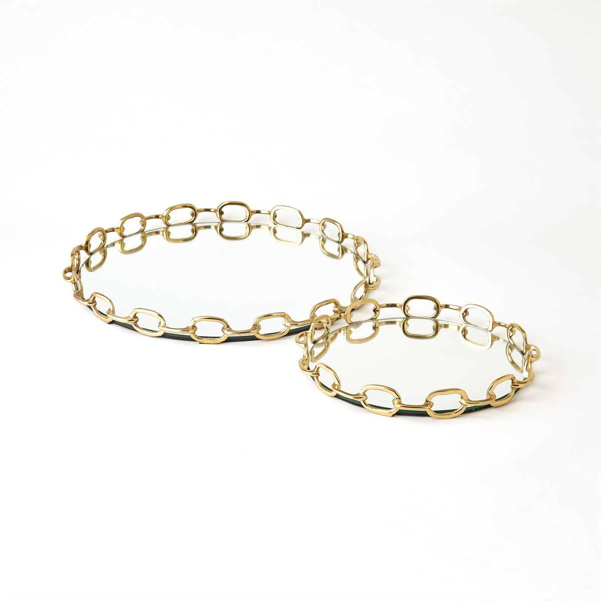 Linked Brass Tray (2 Sizes Available)