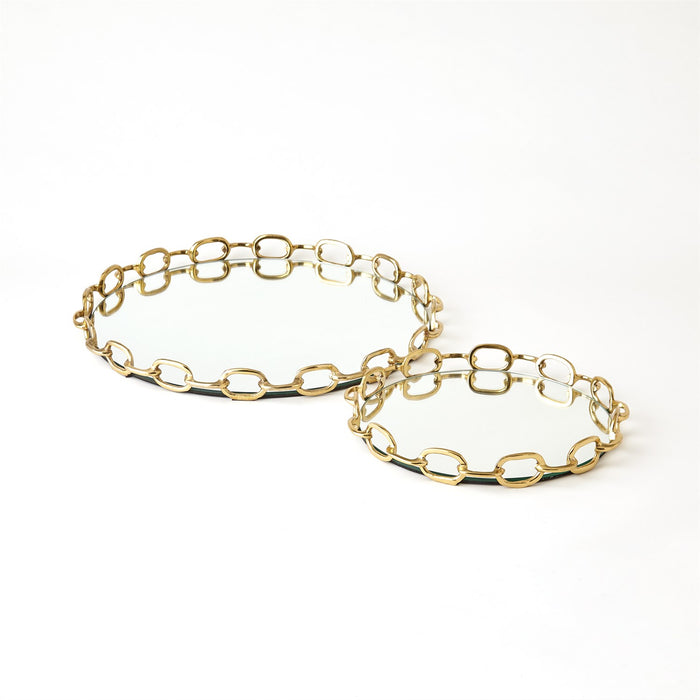 Linked Brass Tray (2 Sizes Available)