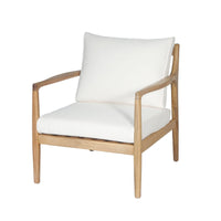 Ellie Outdoor Acacia Accent Chair