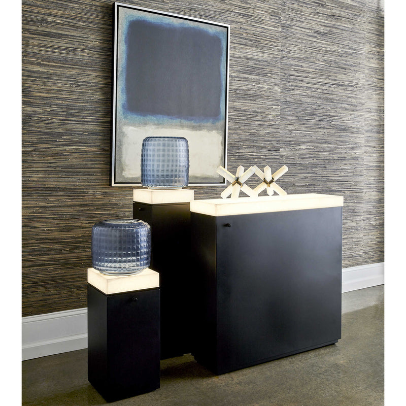 Nicolla Black Floor Lamp (Console Also Available)