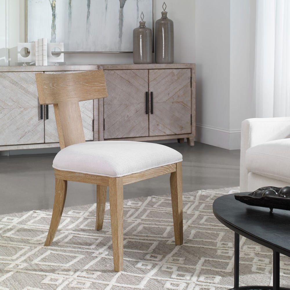 Rowan Natural Armless Chair