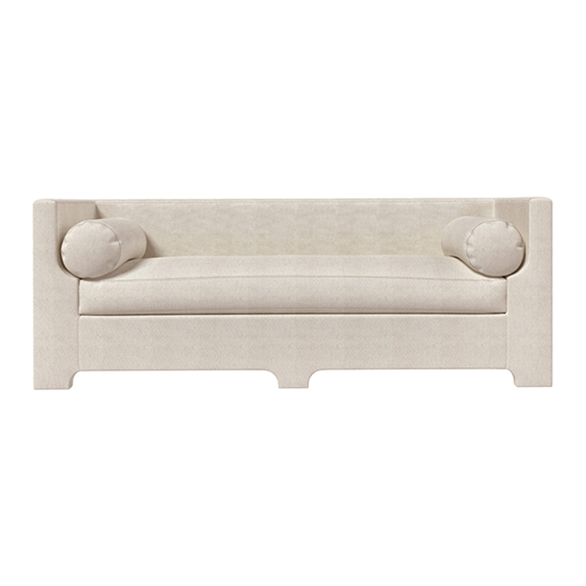 Pippa 84" Classic/Modern Natural Custom Sofa