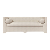 Pippa 84" Classic/Modern Natural Custom Sofa