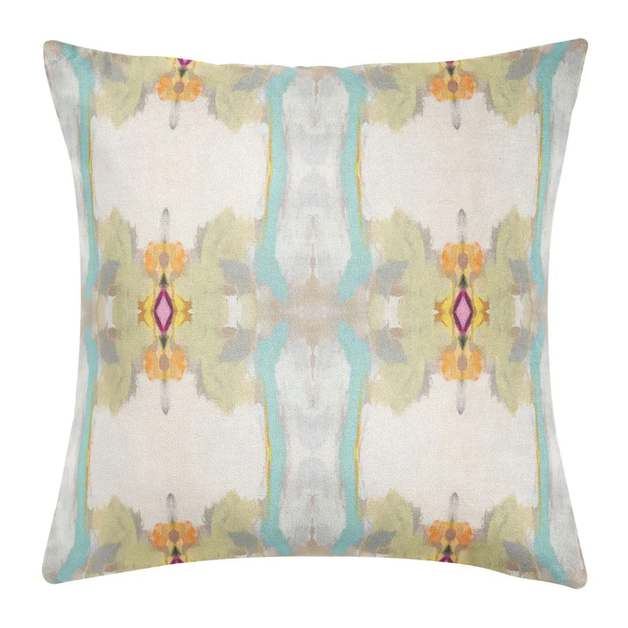 Garden Abstract Multicolour Decorative Pillow (4 Sizes Available)