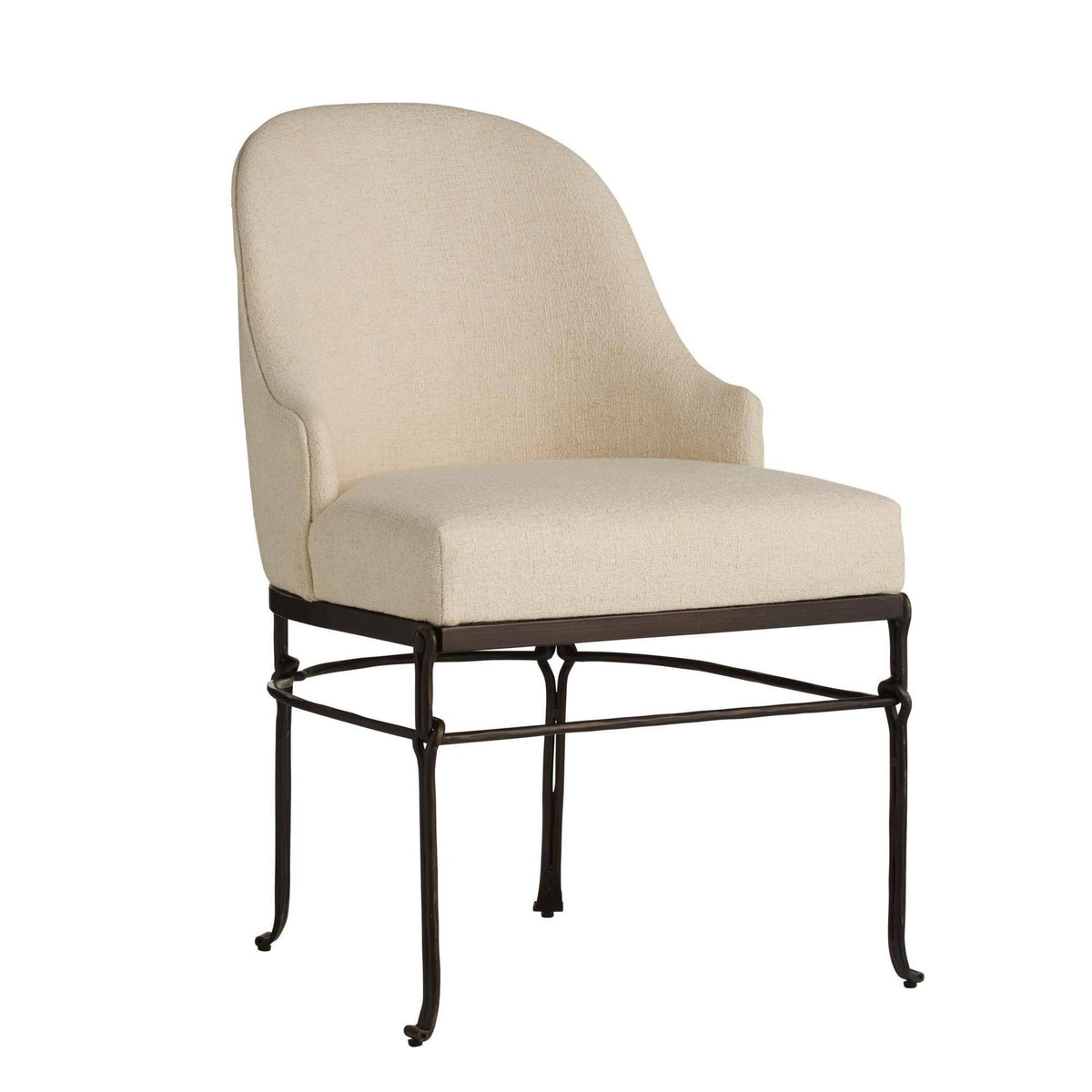 Carrick Performance Fabric Oxford White Dining Chair (Set of 2)