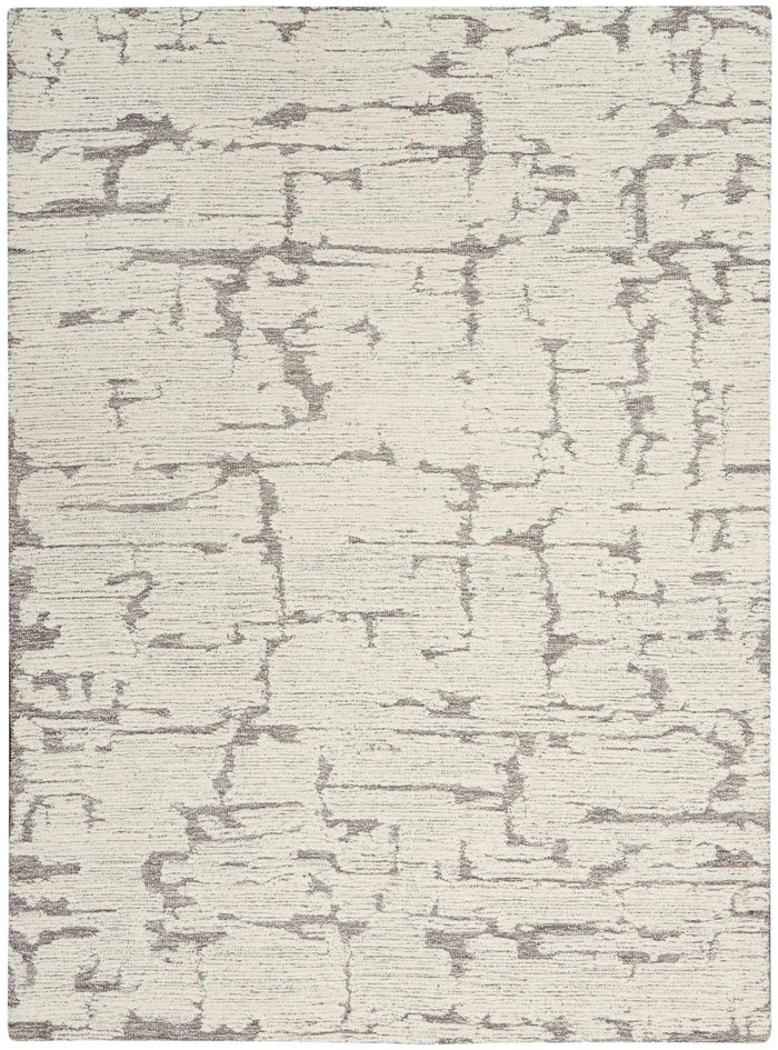 Blythe Modern Sculptural Grey Area Rug