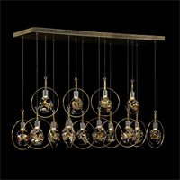 Francesca Fourteen-Light Horizontal Chandelier
