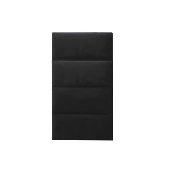 Wolfe Black Velvet Extra Side Panels (Set of 2) - For Wolfe Bed