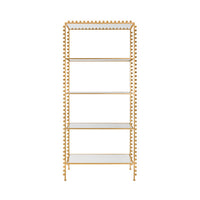 Nicole Gold Leaf Etagere