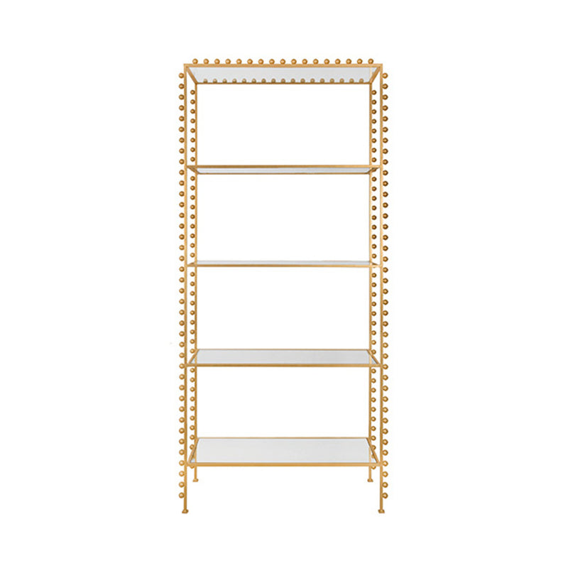 Nicole Gold Leaf Etagere