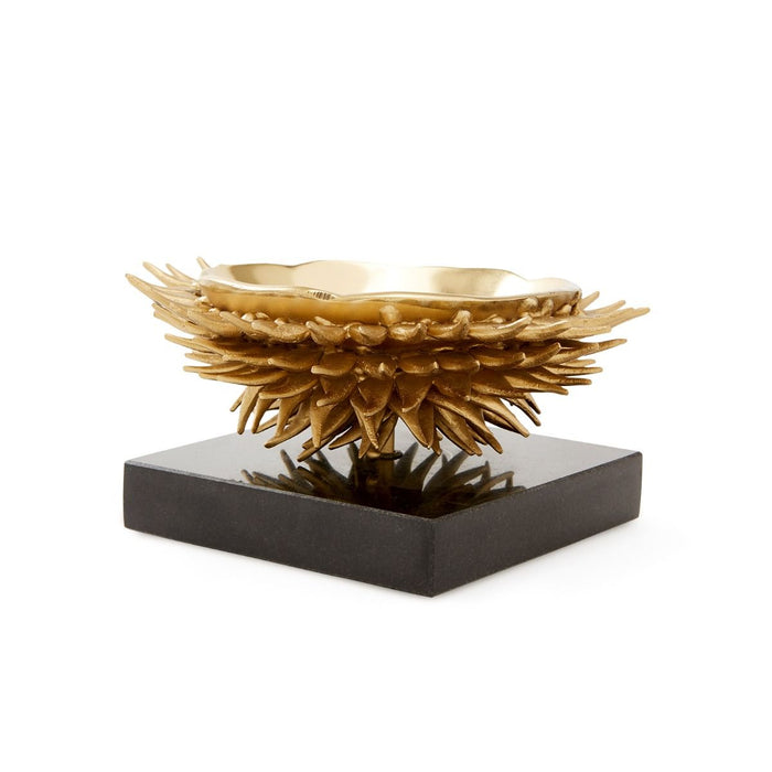 Urchin Brass Deco Bowl