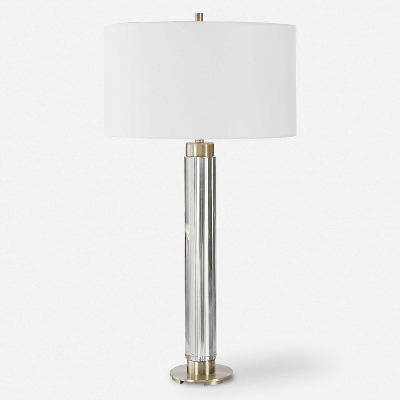 Ava Crystal & Gold Table Lamp