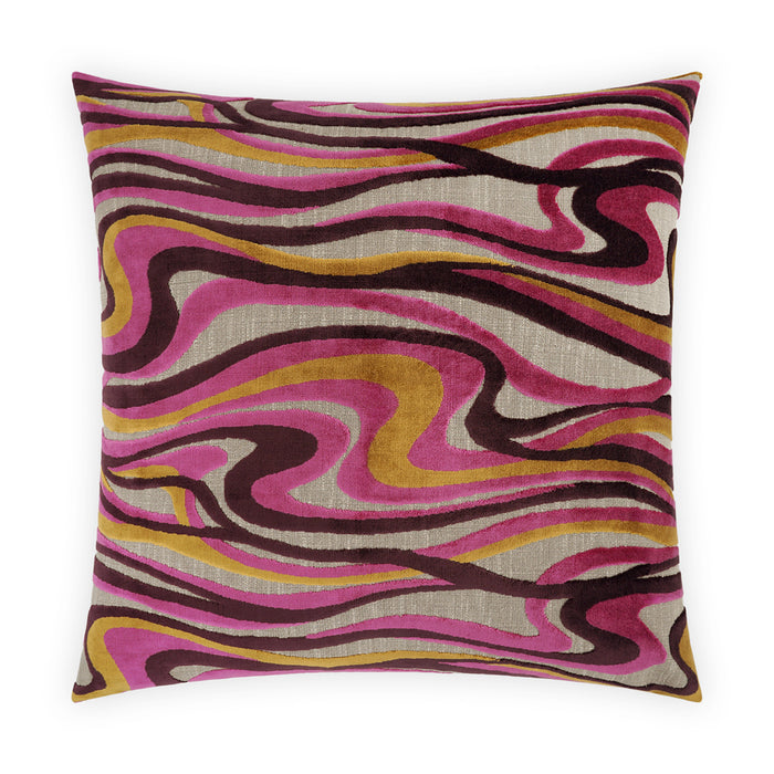 Vie Superior Quality Luxurious Fuchsia Pillow