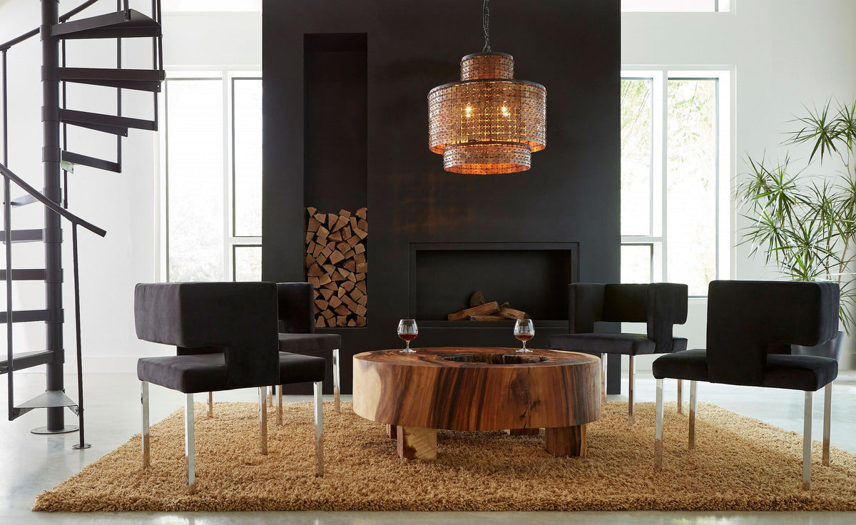 Salvo Black Dining Table
