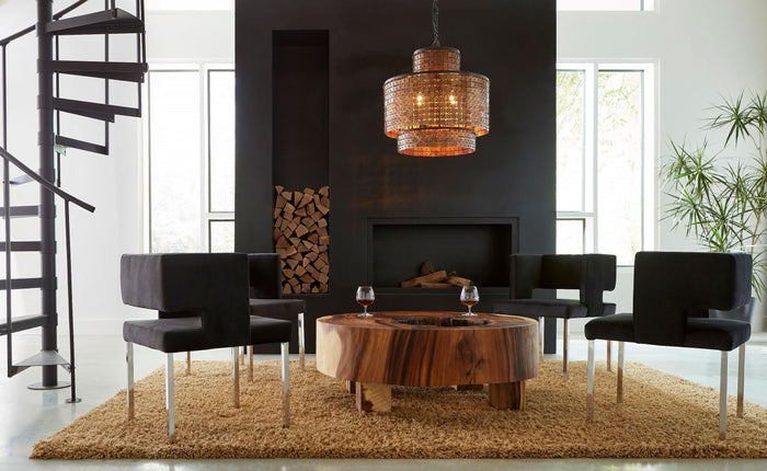 Salvo Black Dining Table