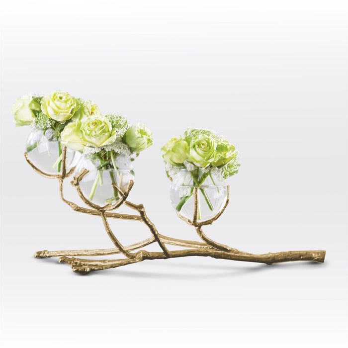 Twig Brass 3 Vase Holder