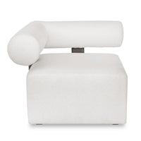 Verah White Outdoor Corner Modular Sofa