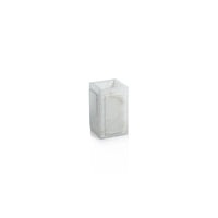 Côte d'Azur Alabaster Brush and Comb Holder - Set of 4