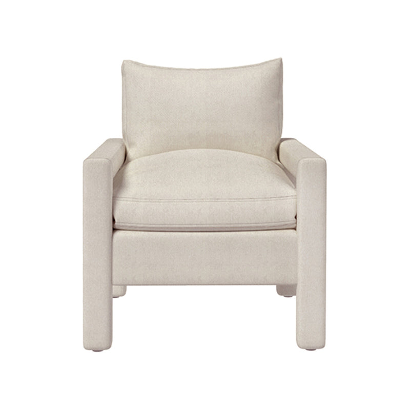 Pippa Classic/Modern Natural Custom Accent Chair