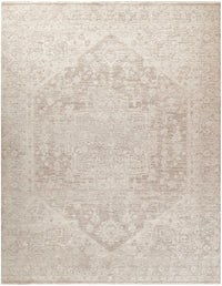 Lucienne Beige Medallion Area Rug