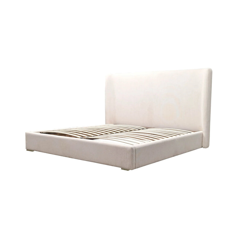 Alure Channeled Shaker Beige Bed