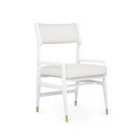 Valerie White Arm Chair