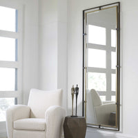 Carrizo 82" Gold & Bronze Tall Mirror