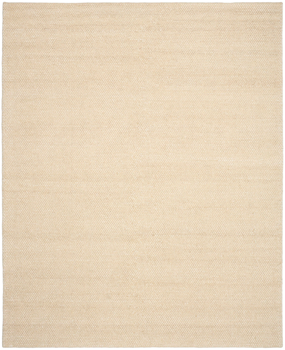 Everly Ivory Beige Wool Blend Area Rug