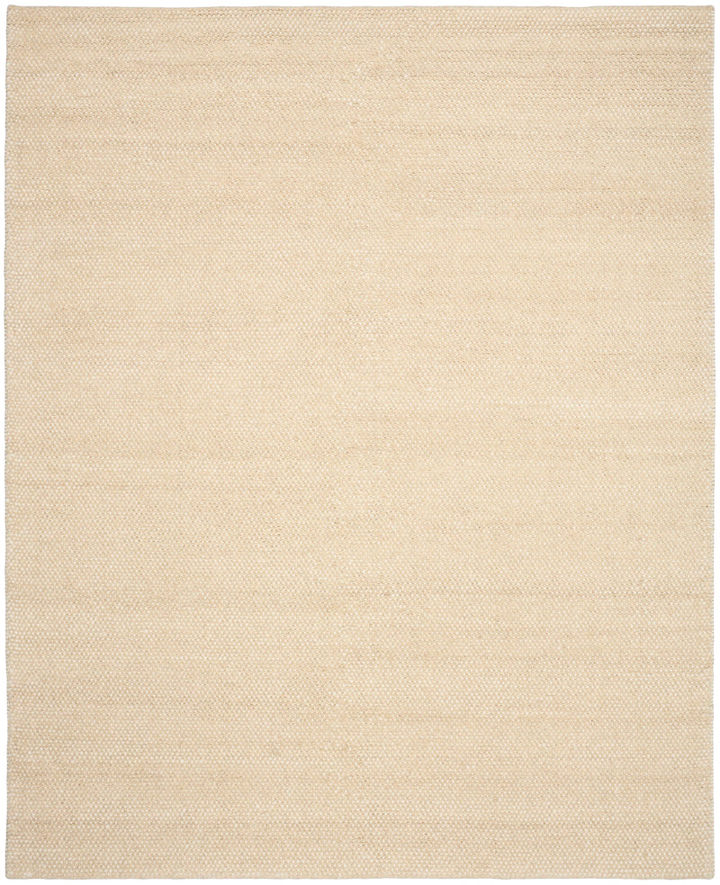 Everly Ivory Beige Wool Blend Area Rug