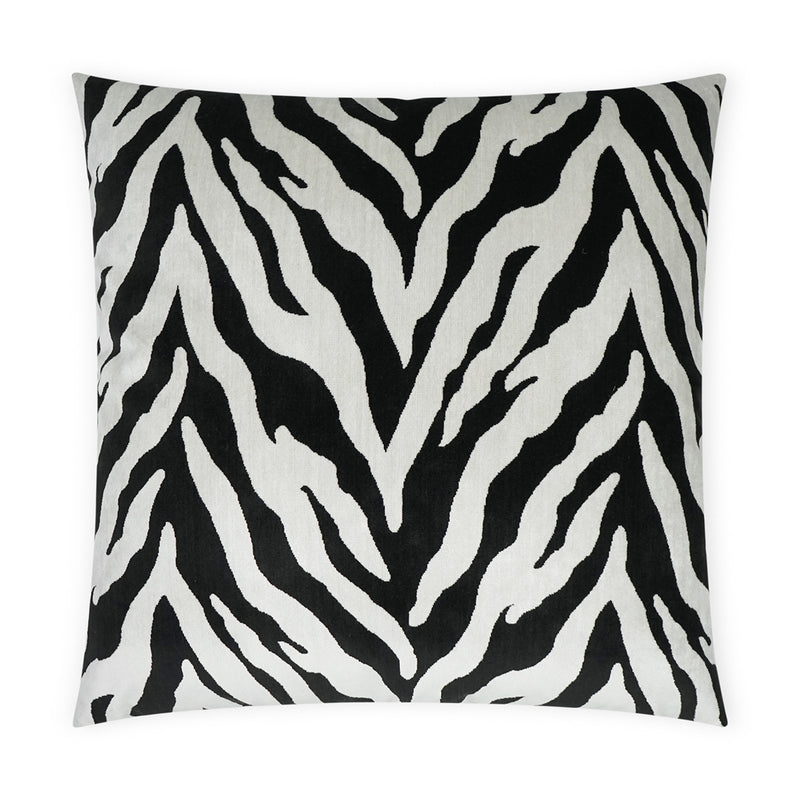 Print Superior Quality Luxurious Ebony Pillow