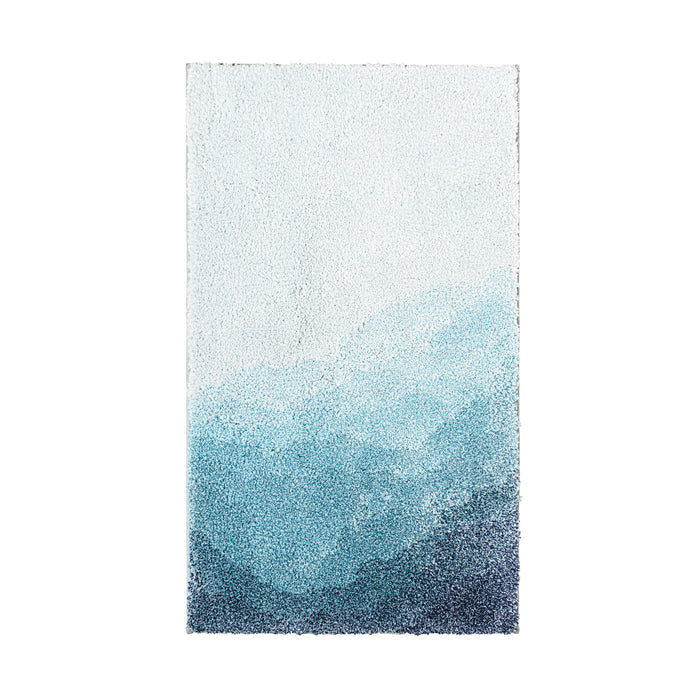 Horizon Blue 100% Egyptian Cotton Luxury Bath Rug