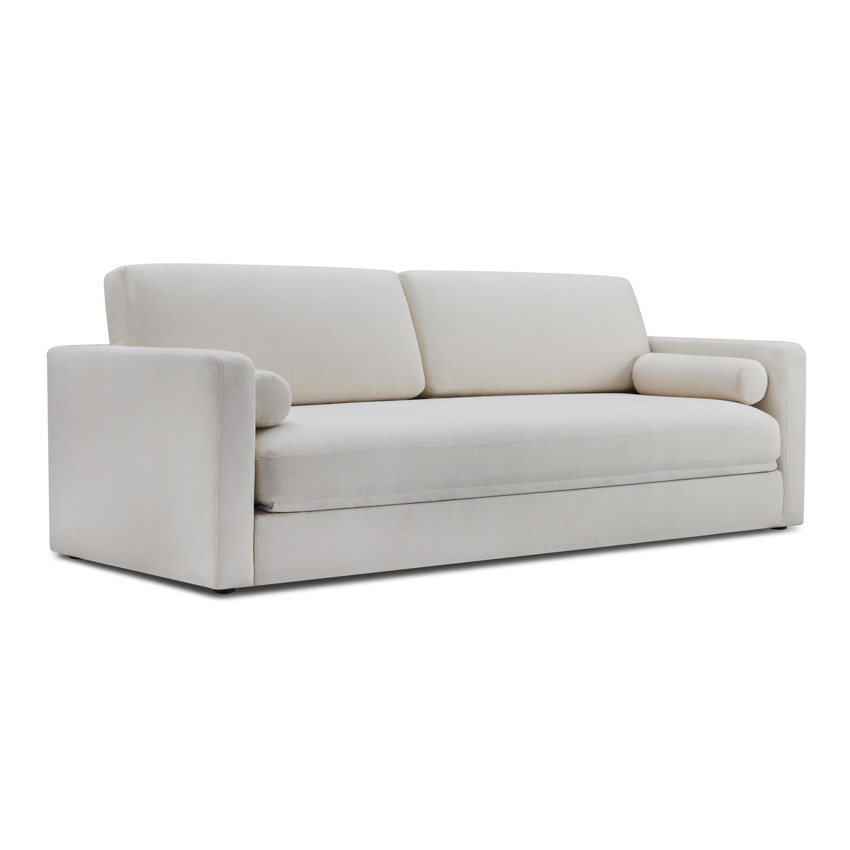 Reese 91" Cream Upcycled Performance Linen Sofa Bed