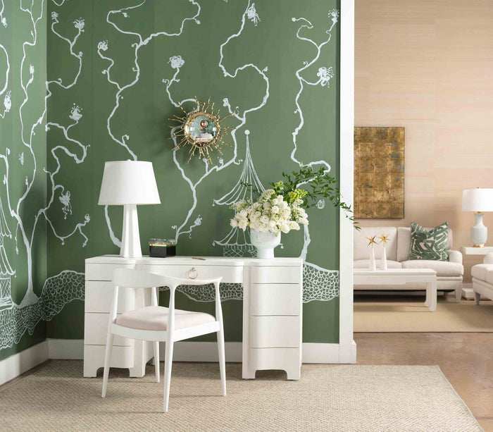 Renville Chiffon White Desk