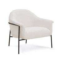 Lauren Cream Performance Chenille Accent Chair