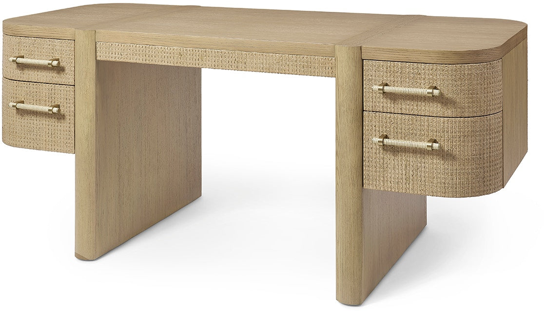 Zoey Natural Oak Desk