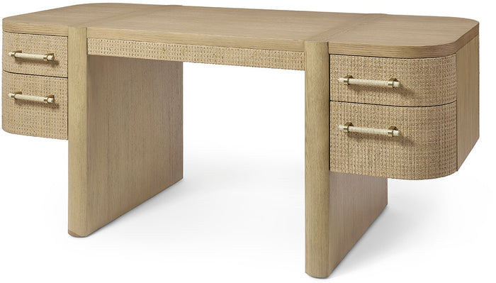Zoey Natural Oak Desk