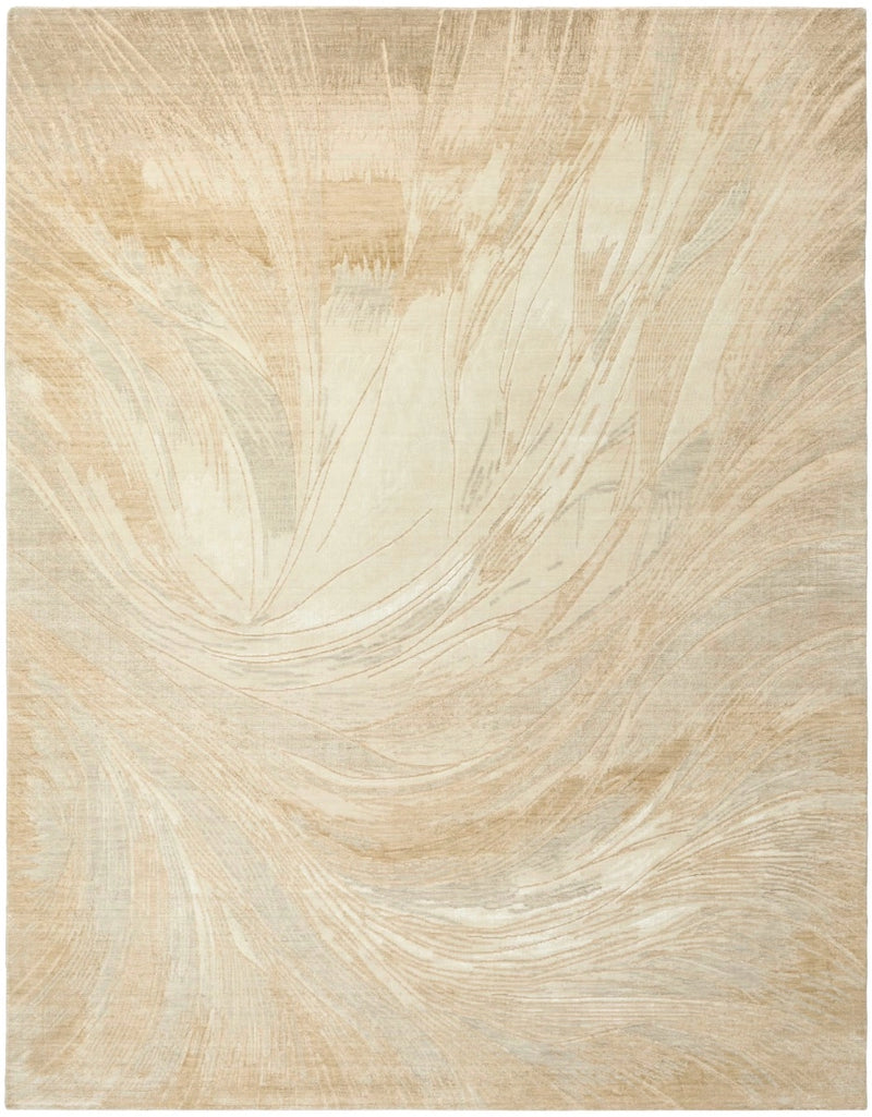 Meridith Beige/Grey Abstract Area Rug
