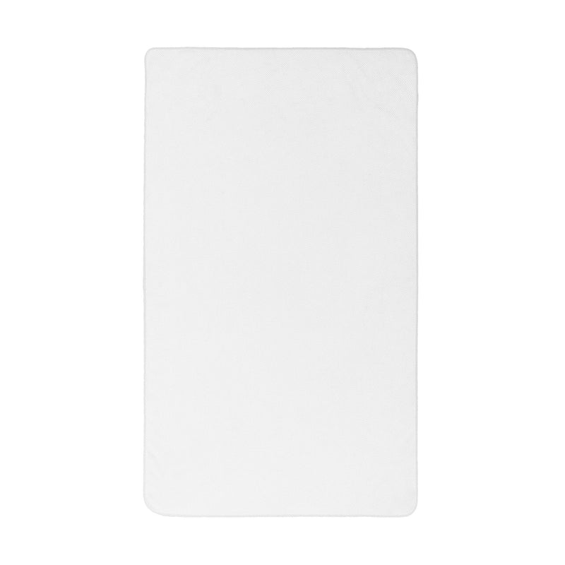 Bee Waffle White Luxury Beach Towel