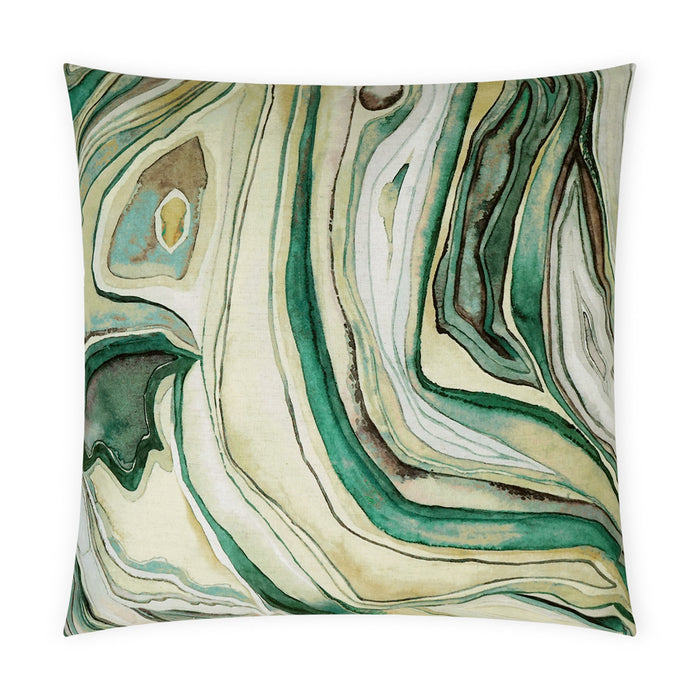 Helix Superior Quality Luxurious Emerald Pillow