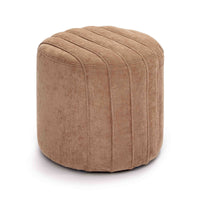 Addison Rust Chenille Ottoman