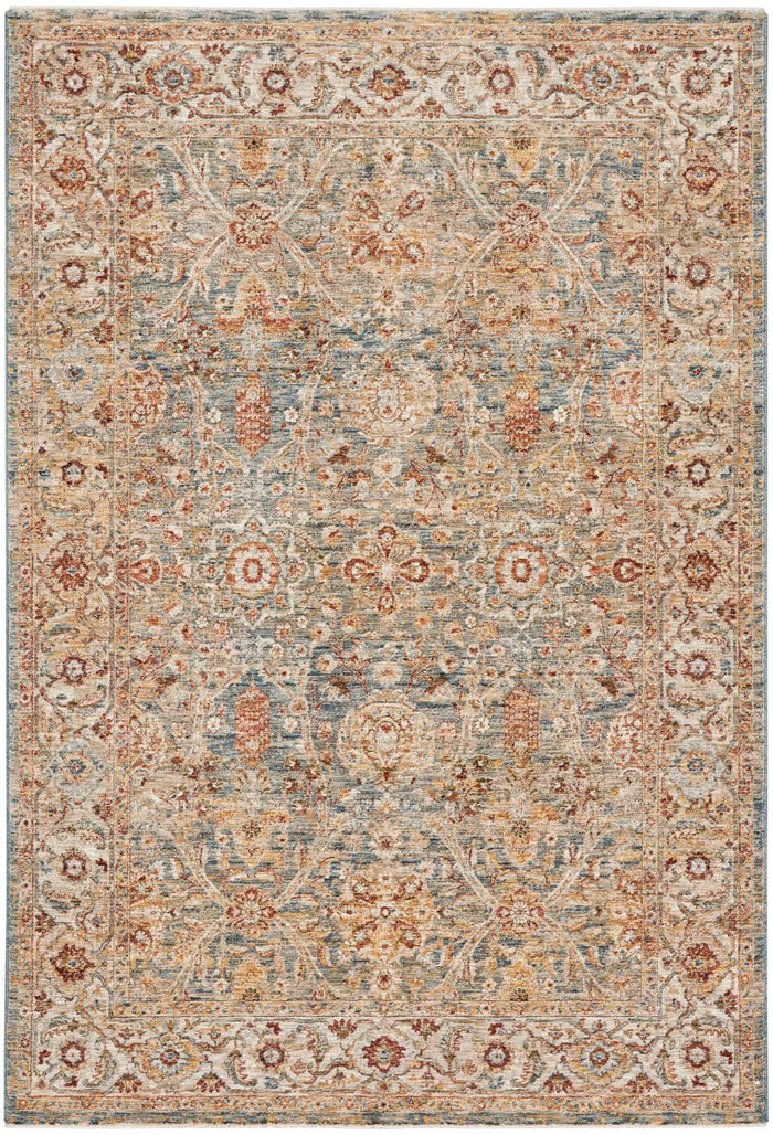 Amira Blue Heirloom Area Rug
