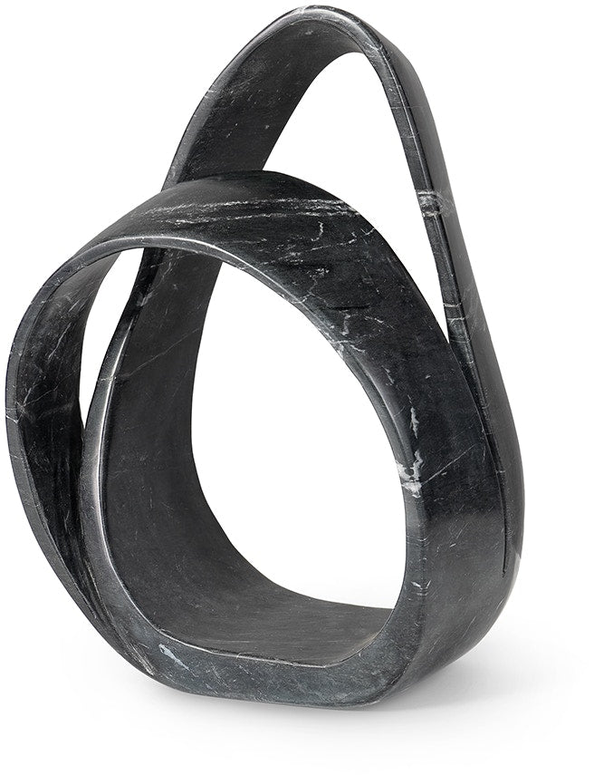 Indio Black Marble Sculpture