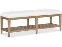 Colt Light Wood Upholstered Bench