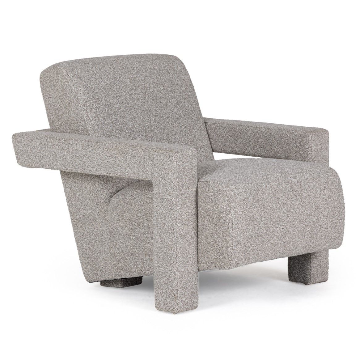 Lyndsay Modern Light Greige Accent Chair