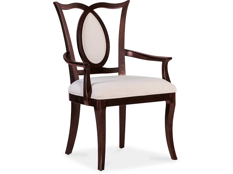 Vida Upholstered Dining Arm Chair