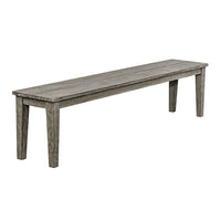 Clara 81" Grey Indoor/Outdoor Bench
