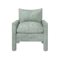 Pippa Modern Light Green Custom Uphosltered Accent Chair