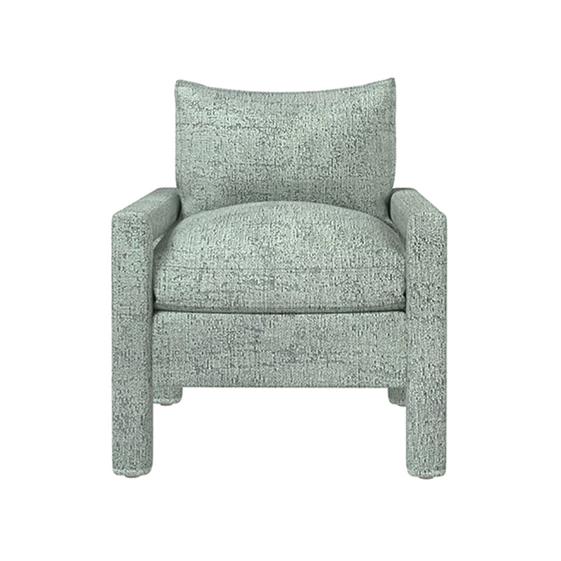 Pippa Modern Light Green Custom Uphosltered Accent Chair