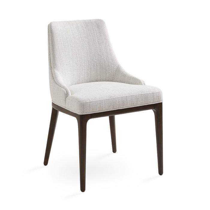 Tabitha Grey Linen & Wood Dining Chair